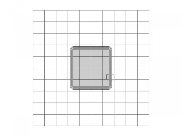 GK-1710 Gravitee Tower Exhibit -- Plan View