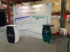 RENTAL: RE-1073 Symphony Inline Design with Large Concave Curved Frame -- View 3